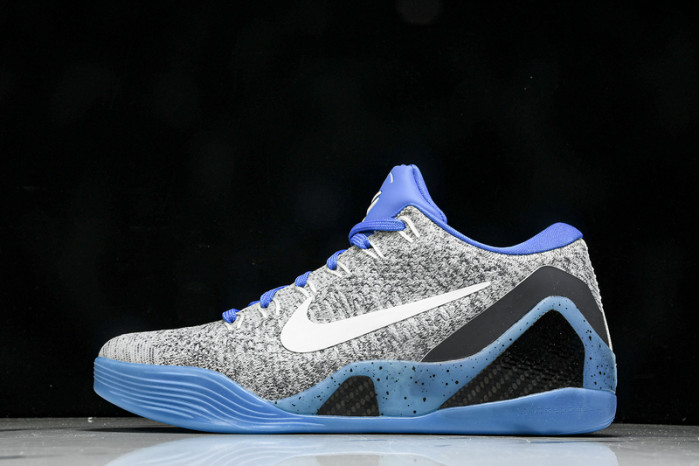 Nike Kobe 9 Elite Low ''Grey Blue'' 677992-041