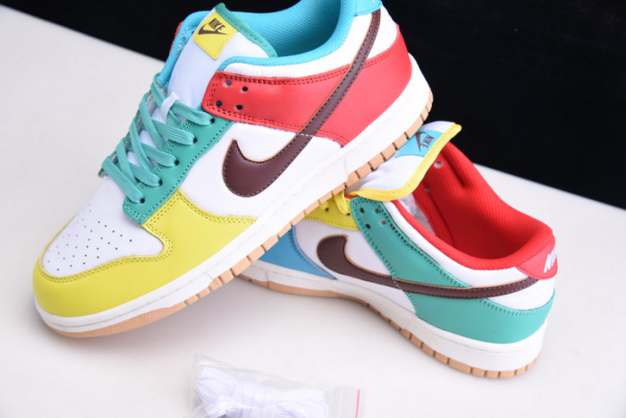 nike dunk lof free 99 white dh0952-100