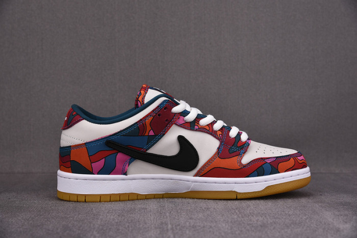 nike sb dunk low pro parra abstract art (2021) - dh7695-600
