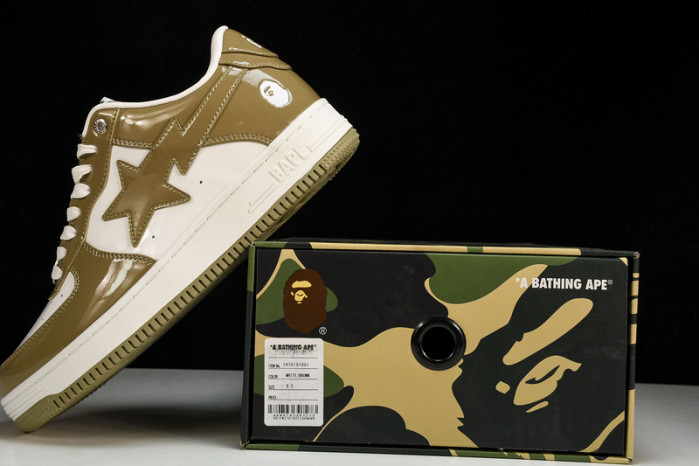 a bathing ape bape sta low copshoe bp-207