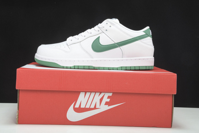 nike dunk low white green dd1503-112