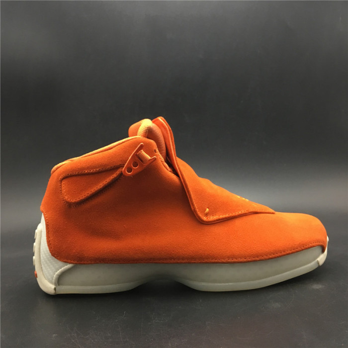 jordan 18 retro campfire orange - aa2494-801