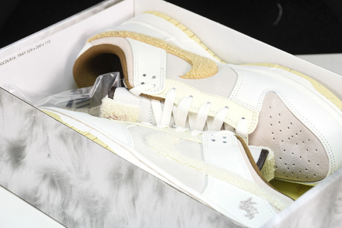 nike dunk low year of the rabbit brown fd4203-211