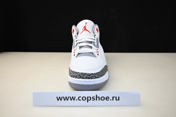 air jordan 3 og fire red 2022 dn3707-160