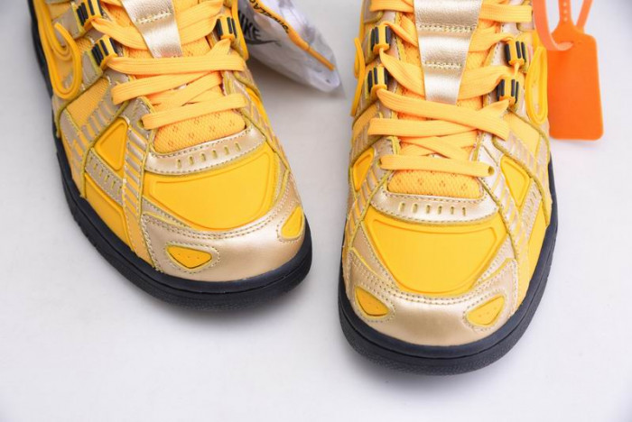 of x nike air rubber dunk “university gold” cu6015-700
