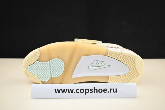 jordan 4 retro off-white sail - cv9388-100