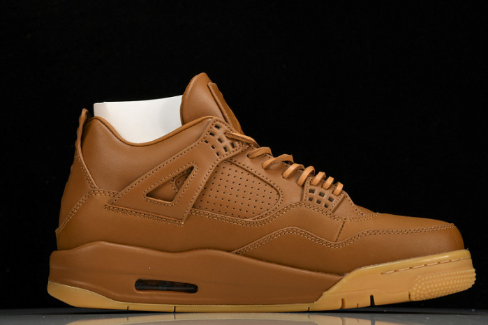 jordan 4 retro ginger wheat men
