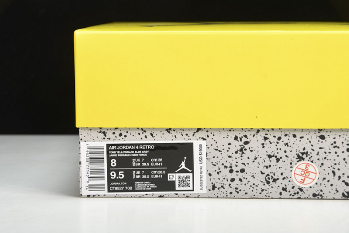 jordan 4 retro lightning - 314254-702