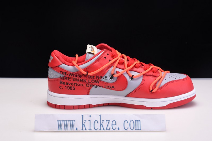 nike dunk low of university red - ct0856-600