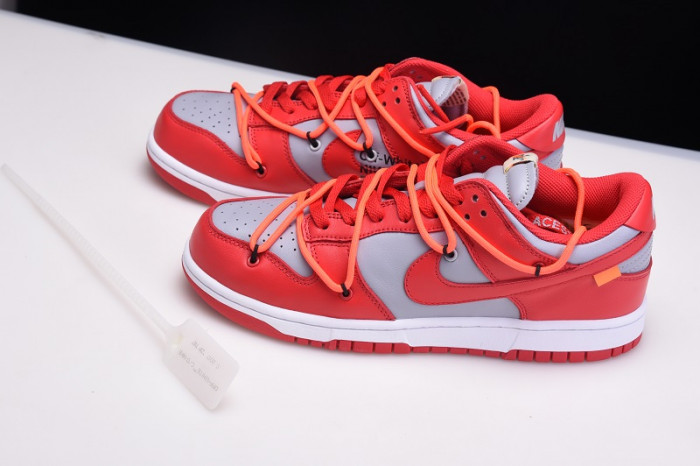 nike dunk low of university red - ct0856-600