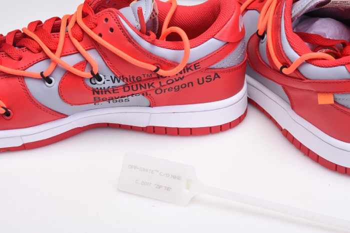 nike dunk low of university red - ct0856-600