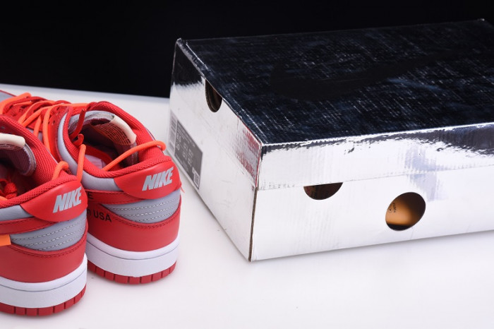 nike dunk low of university red - ct0856-600